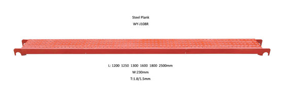 Porcellana Plancia dell'impalcatura della costruzione/armatura di alluminio Cuplock piattaforma/del bordo fornitore