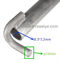 L'impalcatura parte 48.3*3.2mm tubo Anchorage tubolare della parete di 1000mm e di 500mm fornitore